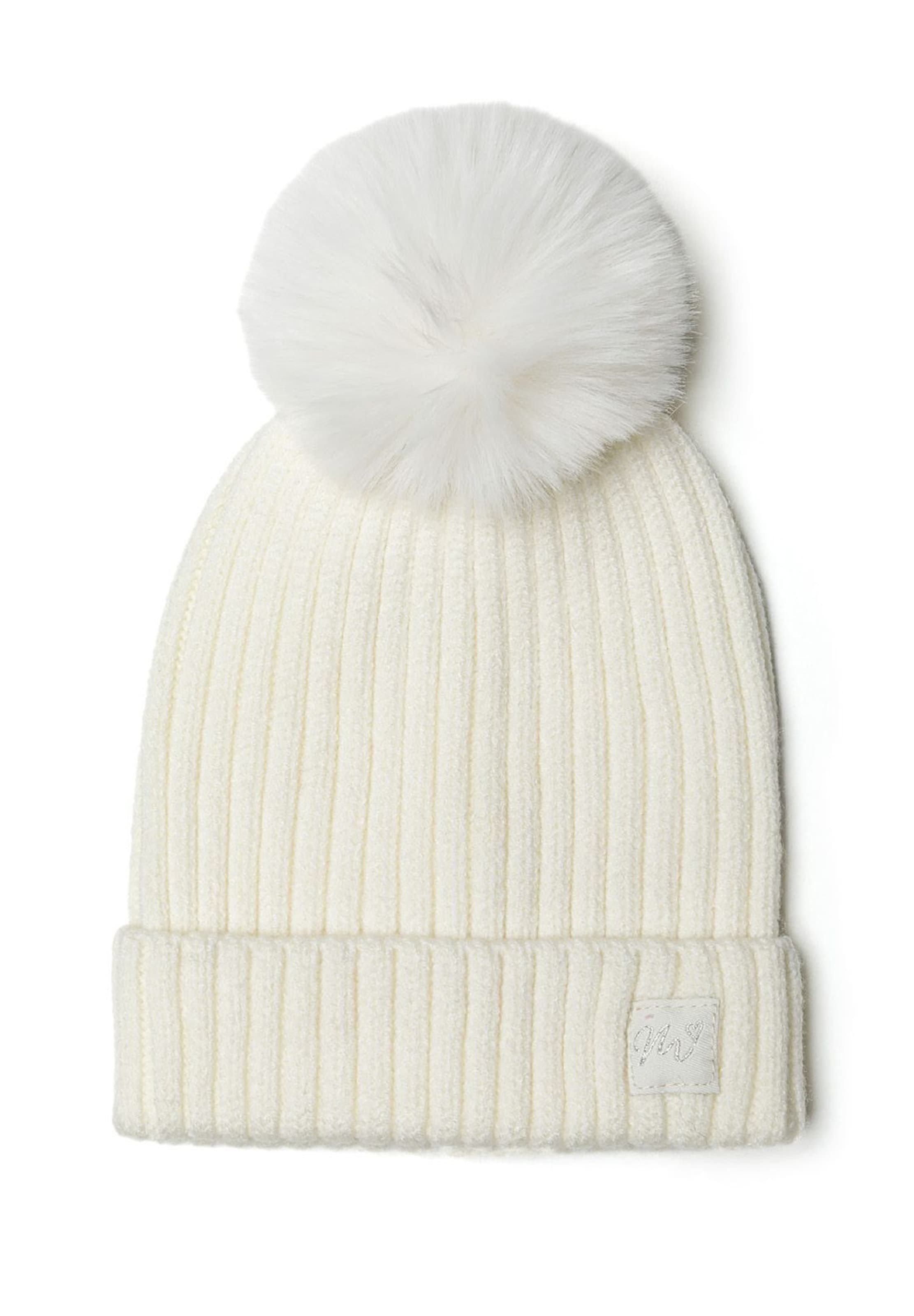 MINOTI Mütze in Weiß: Vorderseite