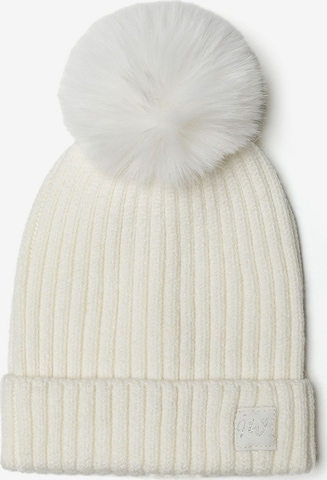 Bonnet MINOTI en blanc : devant
