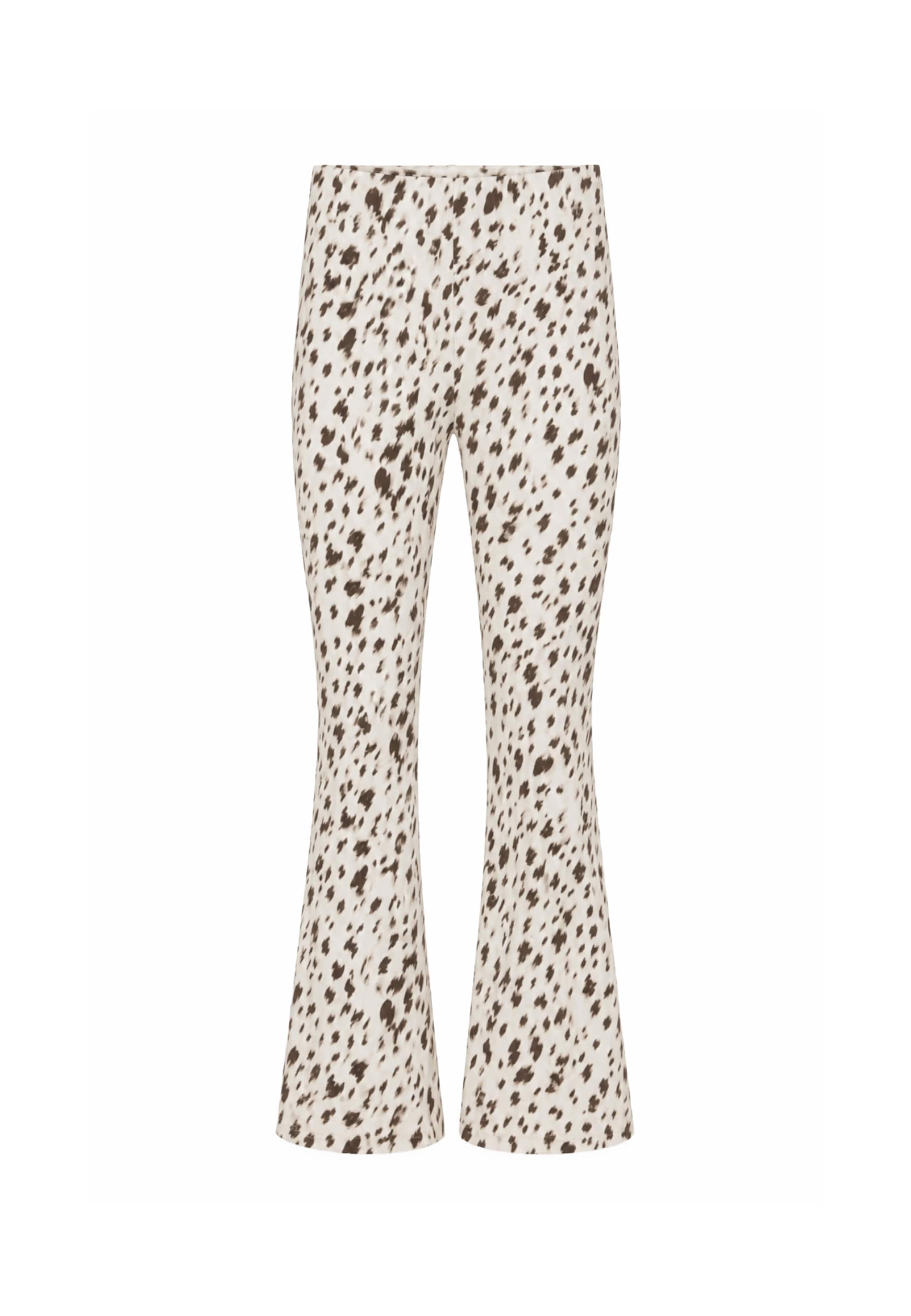 OH APRIL - Bootcut Leggings 'Tia' en marrón