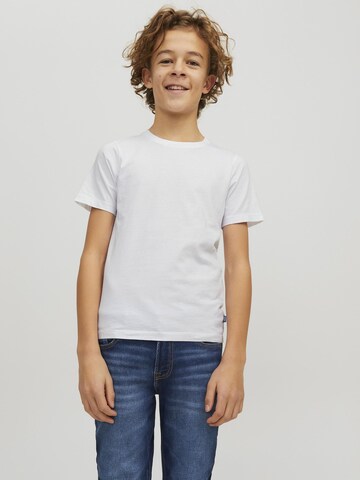 T-Shirt Jack & Jones Junior en blanc : devant