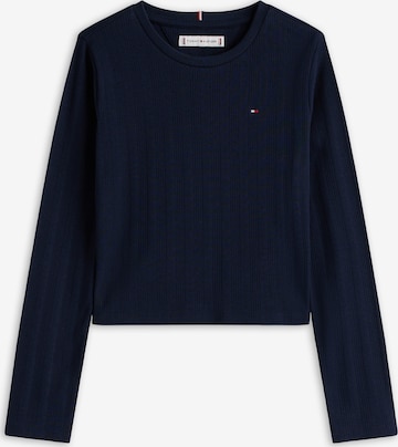 TOMMY HILFIGER T-shirt i blå: framsida
