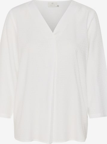 Kaffe - Blusa 'KAElsa' en blanco: frente