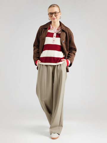 FRNCH PARIS Pullover in Rot