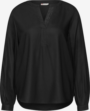 STREET ONE Bluse in Schwarz: Vorderseite