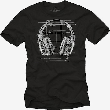 MAKAYA Shirt in Black: front