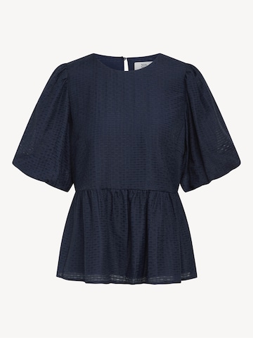Noa Noa Bluse 'Camilla' in Blau: Vorderseite