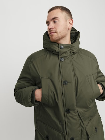 Parka mi-saison JACK & JONES en vert