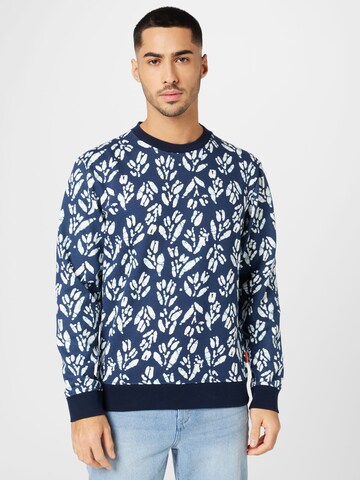 SCOTCH & SODA - Sweatshirt em azul: frente