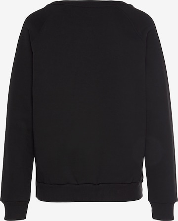 LASCANA Sweatshirt in Schwarz