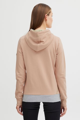 Oxmo Kapuzensweatshirtjac 'Aggi' in Pink