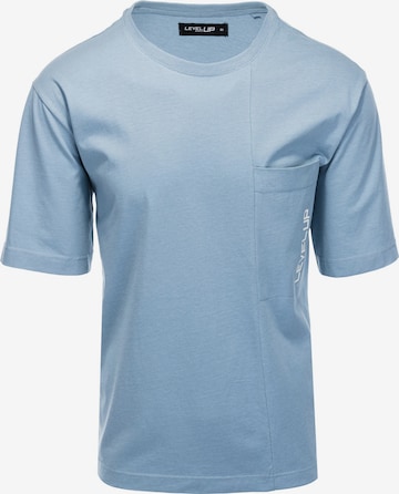Ombre Shirt 'S1628' in Blue: front