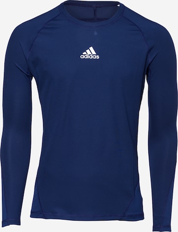 T-Shirt fonctionnel ADIDAS SPORTSWEAR en bleu : devant