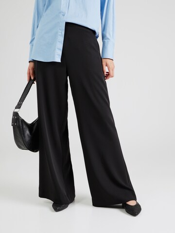 Wide leg Pantaloni 'Nichelle' di MSCH COPENHAGEN in nero: frontale