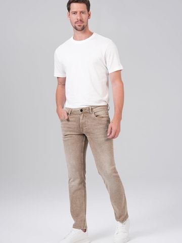 Regular Jean M.O.D MIRACLE OF DENIM en beige