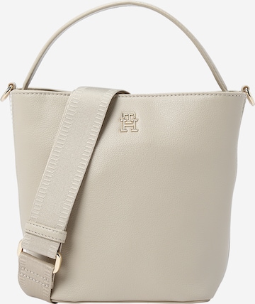 TOMMY HILFIGER - Bolso de hombro 'Essential' en beige: frente