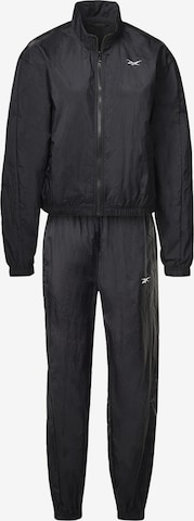 Reebok Sports Suit in Black: front