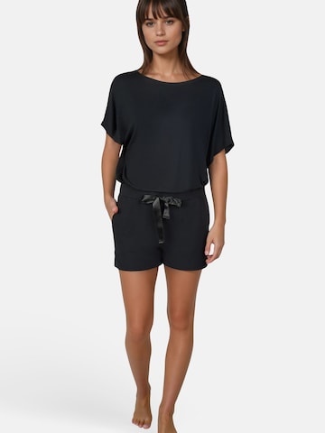 Pantalon de pyjama Myjama en noir : devant