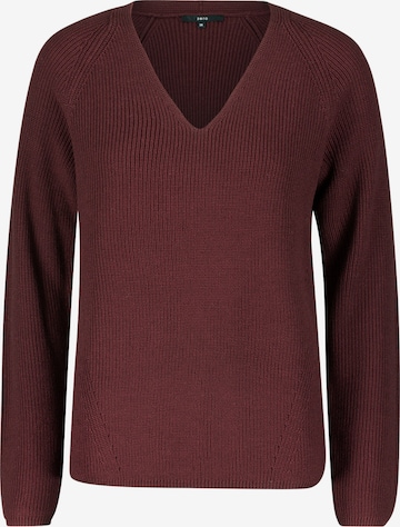 Pull-over zero en rouge : devant