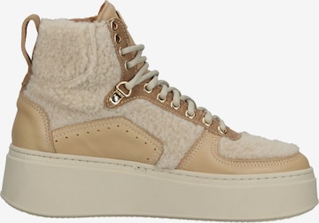 SCAPA High-Top Sneakers in Beige