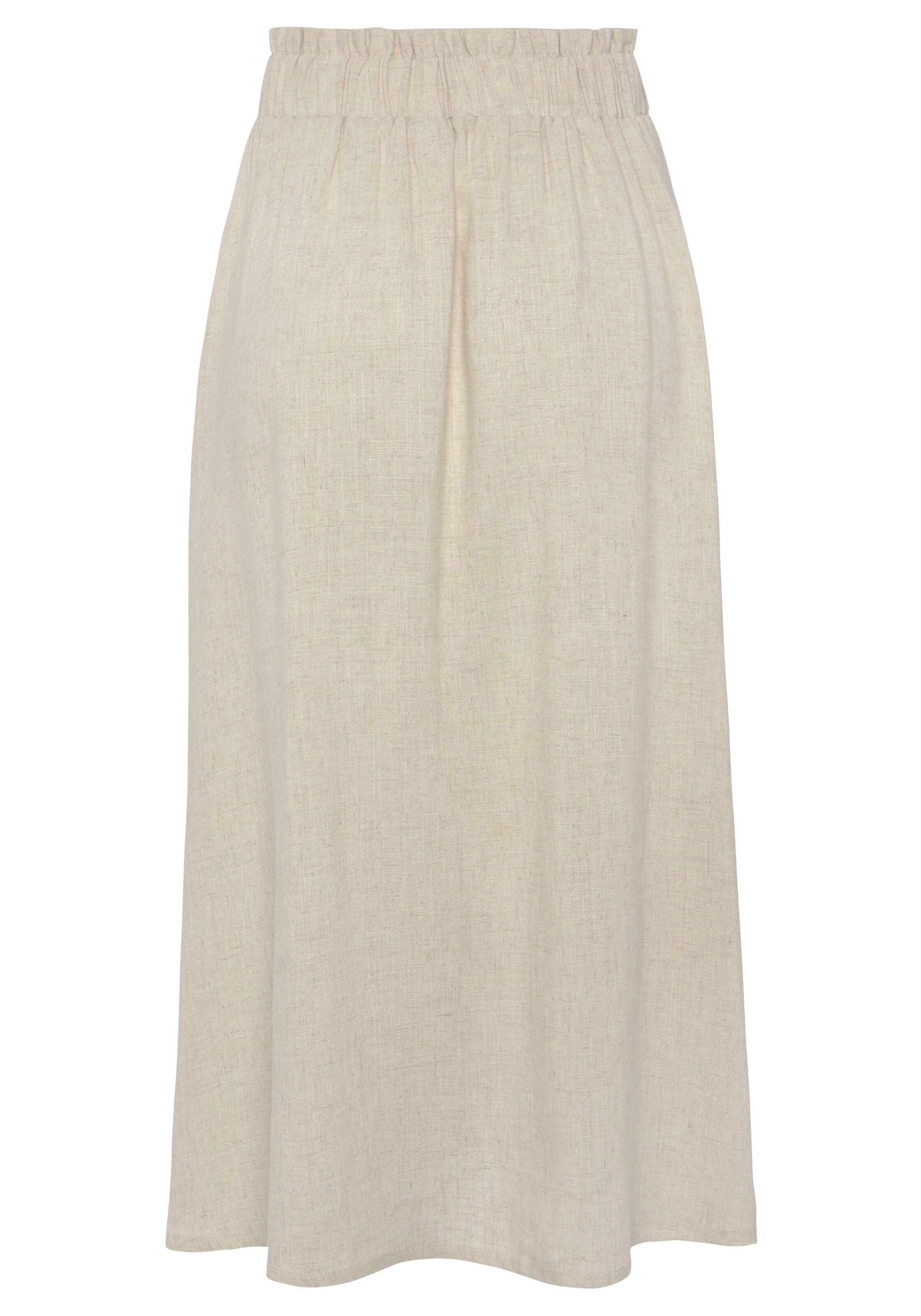 LASCANA Skirt in Beige
