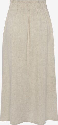 LASCANA Rok in Beige