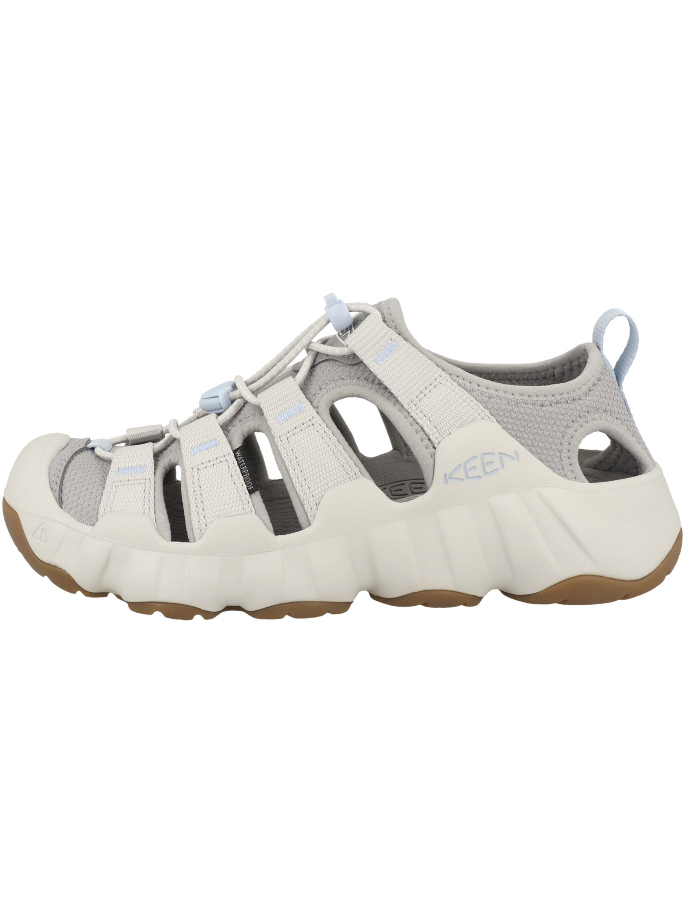 KEEN Sandale Hyperport H2' in Grau: Vorderseite