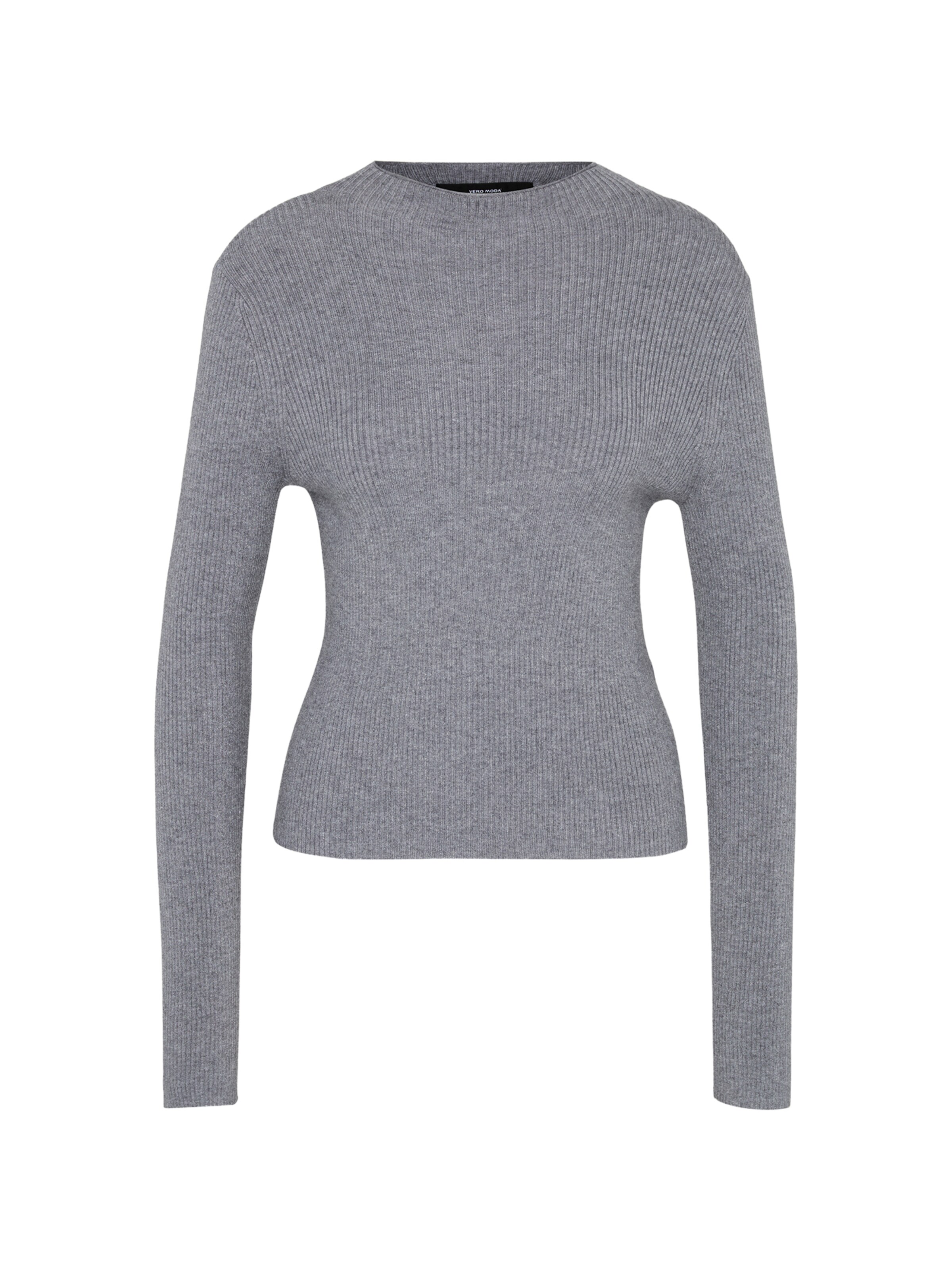 Vero Moda Petite Sweter 'VMNANCY' w kolorze szary: przód