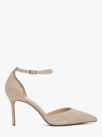 Estro Pumps '885-5' in Beige: Vorderseite