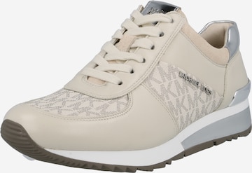 MICHAEL Michael Kors - Zapatillas deportivas bajas 'Allie' en blanco: frente