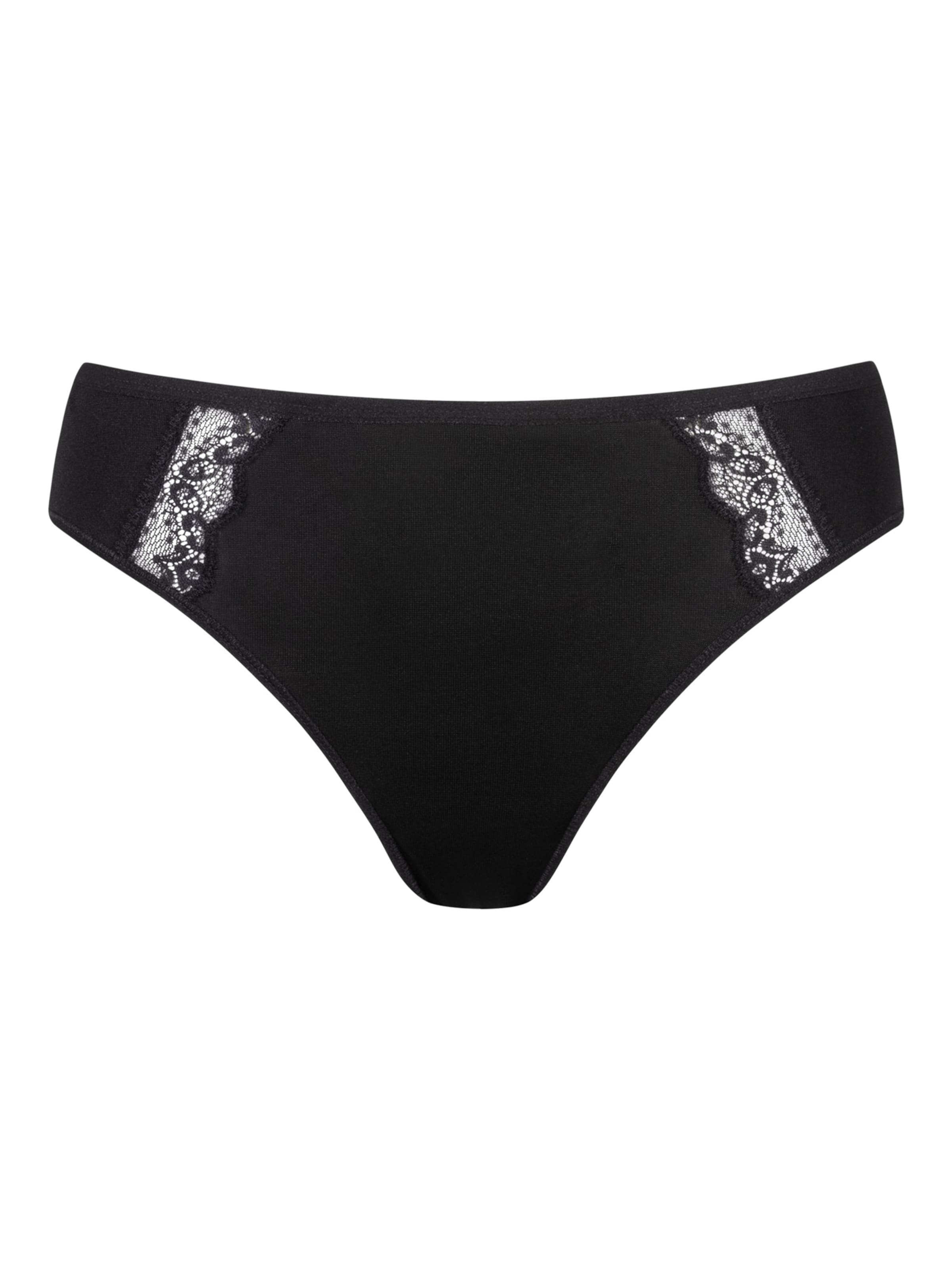 Mey Slip 'Daily Sense' in Black: front