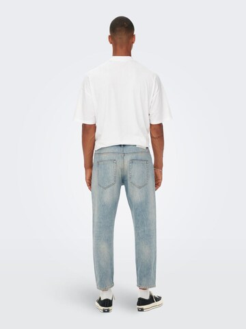 Only & Sons Regular Jeans 'Avi Beam' in Blauw
