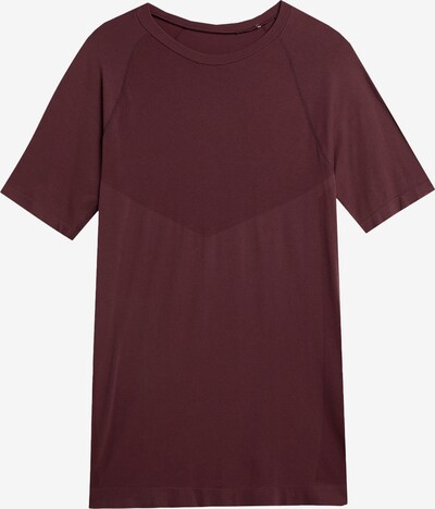 4F Functioneel shirt in de kleur Bourgogne, Productweergave