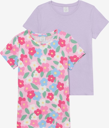 T-Shirt Lindex en violet : devant