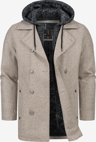 Manteau mi-saison 'Cliff' INDICODE JEANS en beige : devant