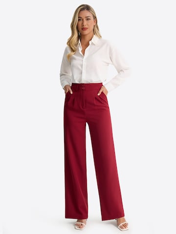Imily Bela Wide Leg Hose in Rot