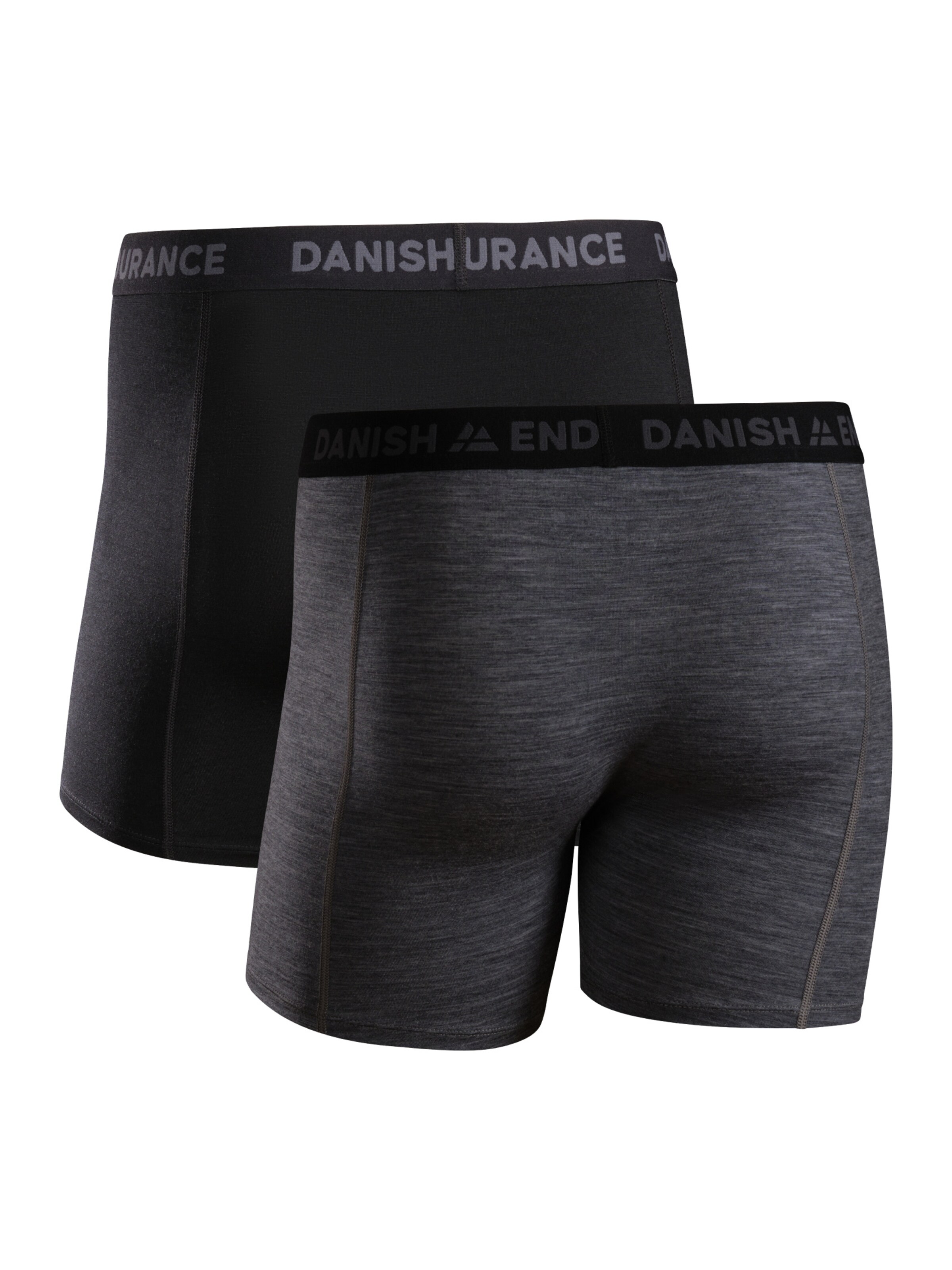 DANISH ENDURANCE Boksershorts 'Merino' i grå