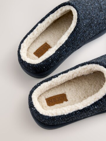 Pantoufle Next en bleu