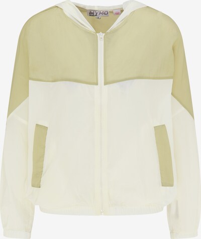 myMo ATHLSR Funktionsjacke in oliv / wollweiß, Produktansicht