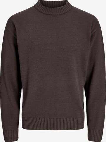 Pull-over 'Jack' JACK & JONES en marron : devant