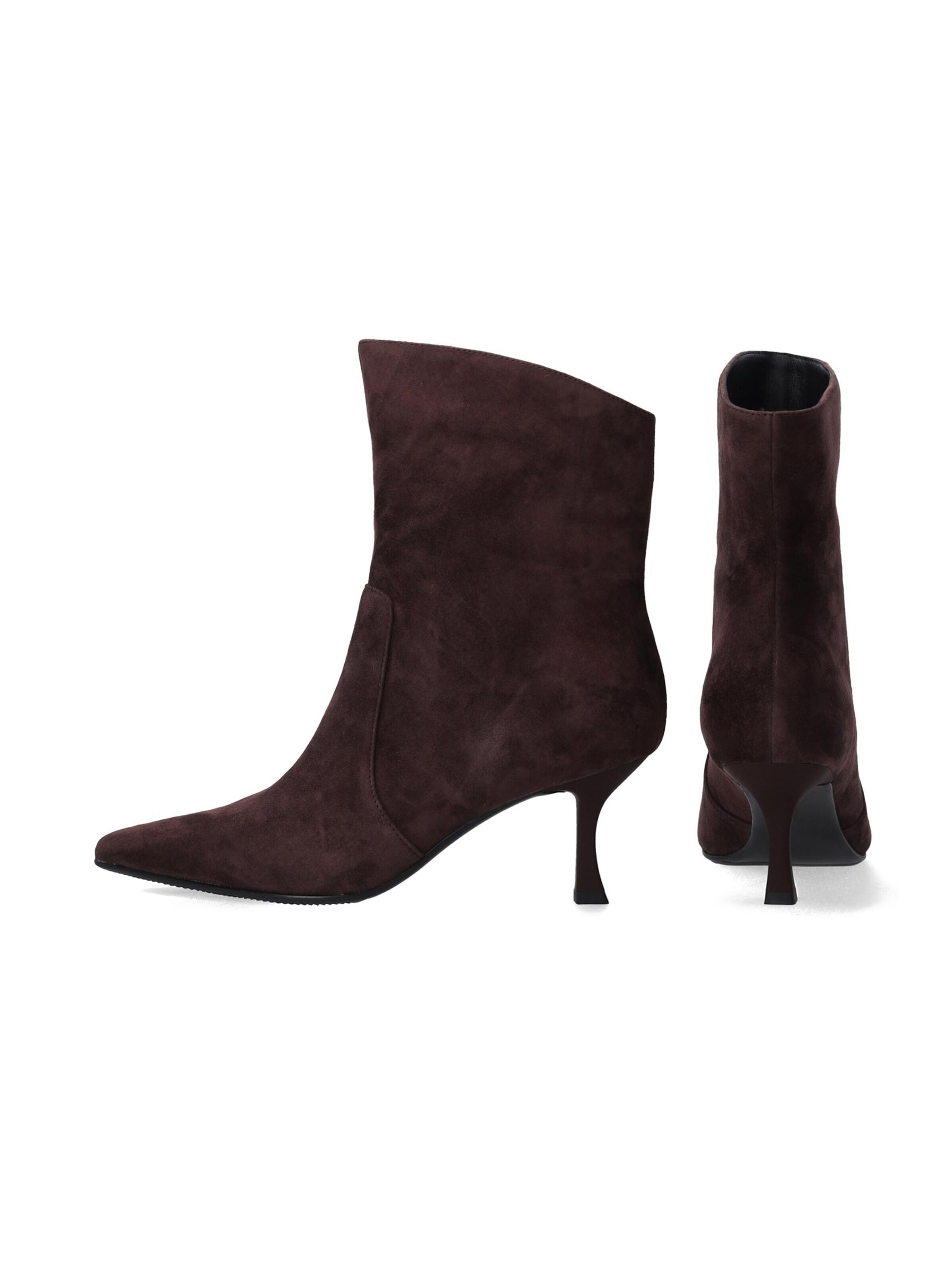 VENEZIA Boots 'Braune Wildleder Damenstiefel mit Stiletto-Absatz 41'‌‌‌‌‌‌‌‌‌‌ in Braun