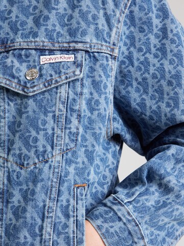 Calvin Klein Jeans Φθινοπωρινό και ανοιξιάτικο μπουφάν '90S' σε μπλε