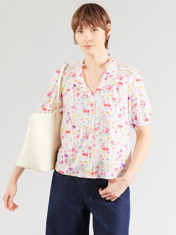 VERO MODA Блуза 'VMEASY JOY' в бяло: отпред