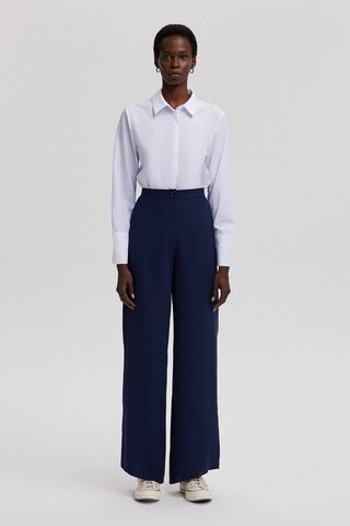 Touche Prive Wide leg Broek in Blauw