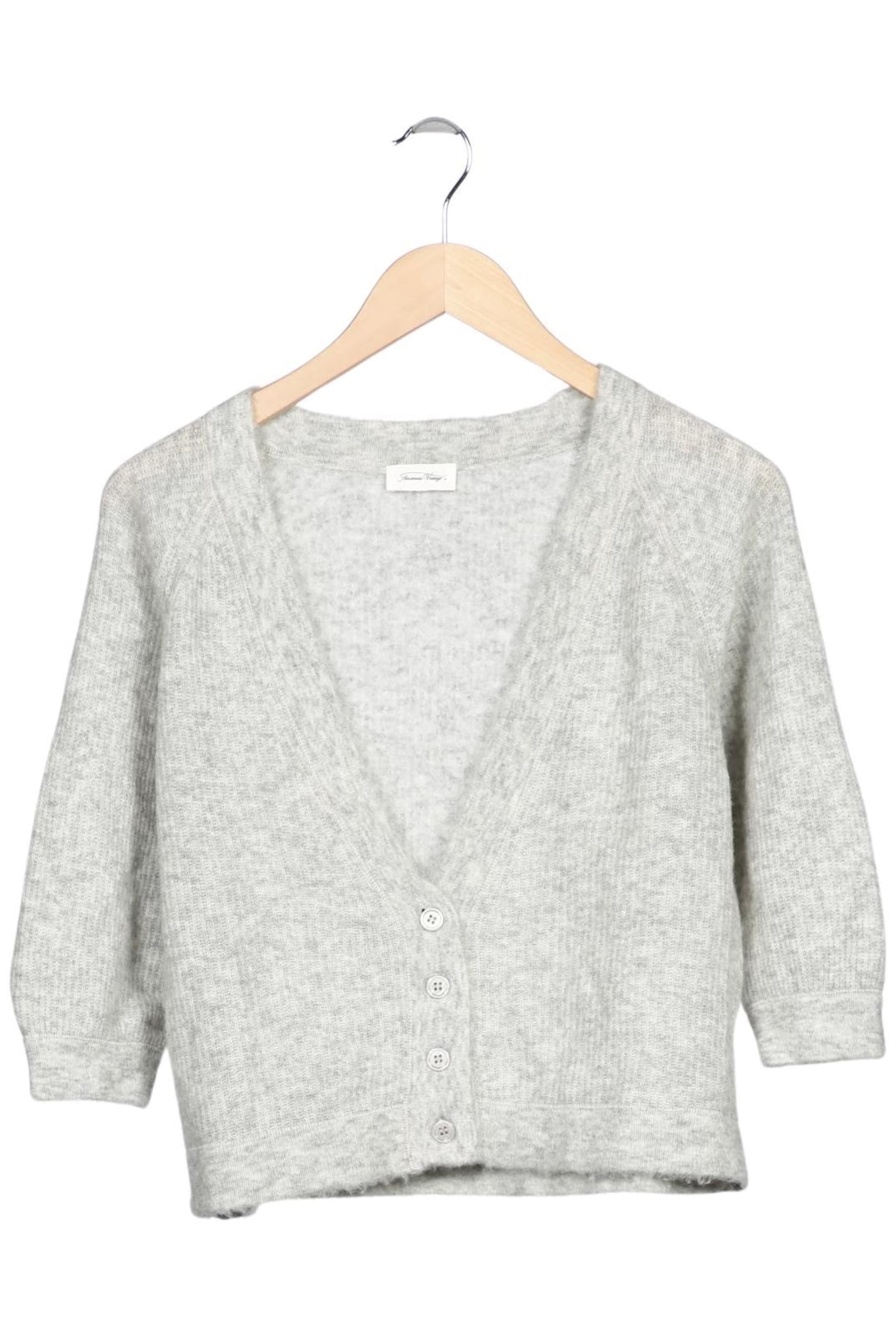 AMERICAN VINTAGE Strickjacke XS in Grau: Vorderseite