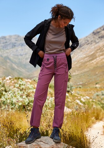 LASCANA ACTIVE Regular Outdoor Pants in Pink