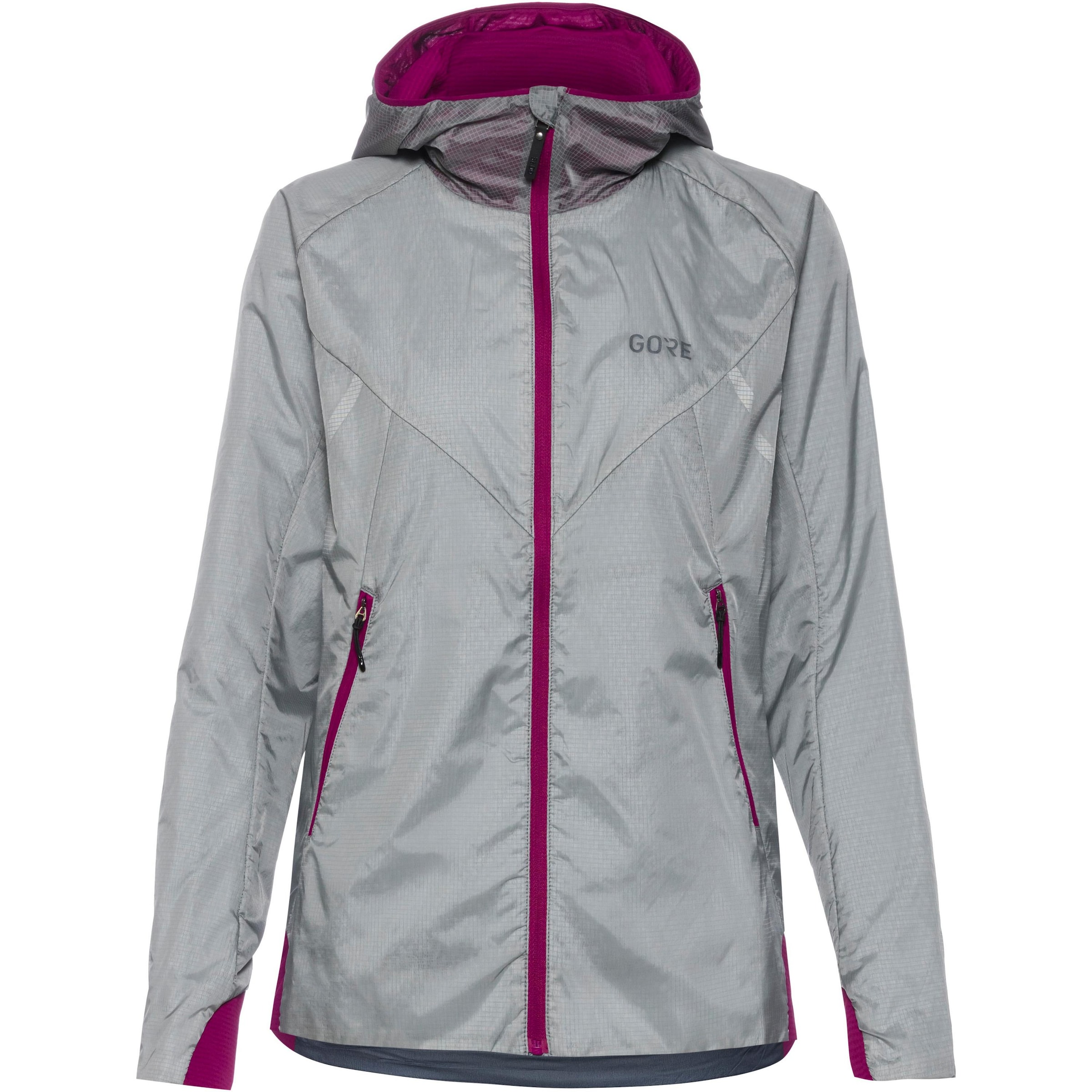 GORE WEAR Sportjacke 'R5 Isolierte' in Grau: Vorderseite