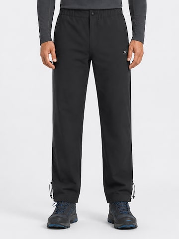 YOUTHUP - regular Pantalón de montaña 'SAUMREGULIERUNG' en gris: frente