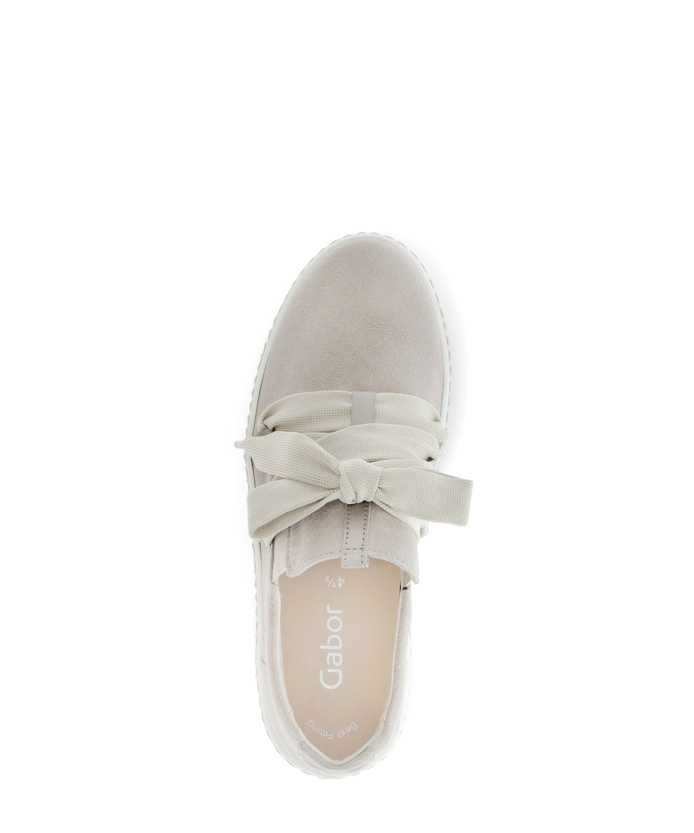 GABOR Platform trainers in Beige