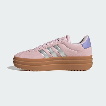 Baskets 'VL Court' ADIDAS SPORTSWEAR en rose : devant