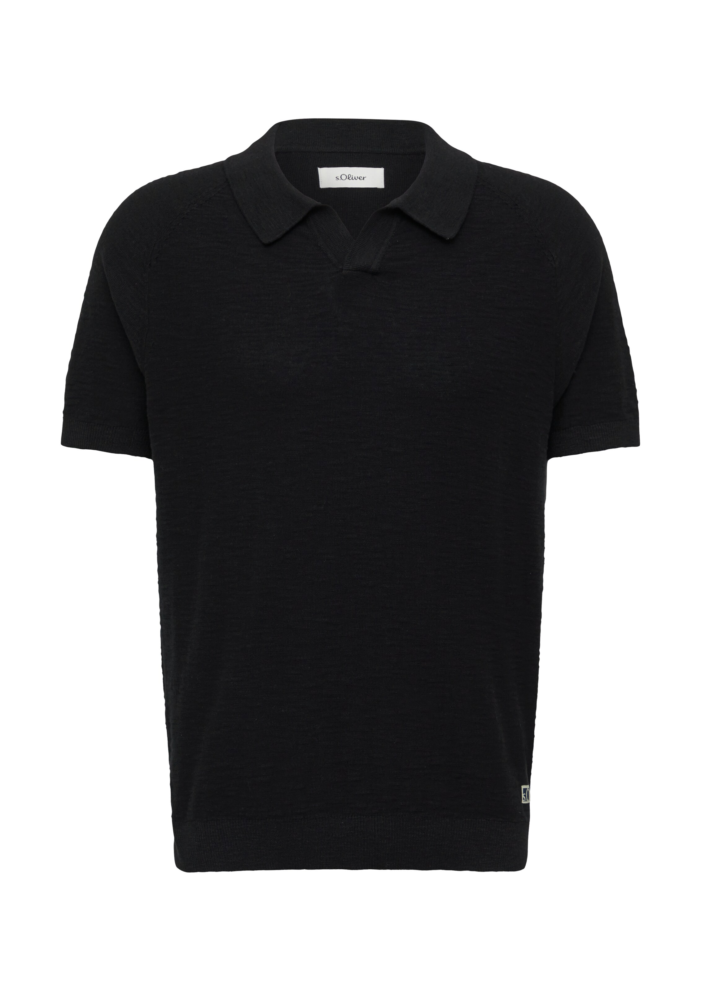 s.Oliver Shirt in Schwarz: Vorderseite